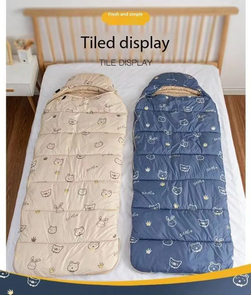 NEW Class A Children 3-12 Years Old Baby Sleeping Bag, Elementary School Nap Sleeping Bag