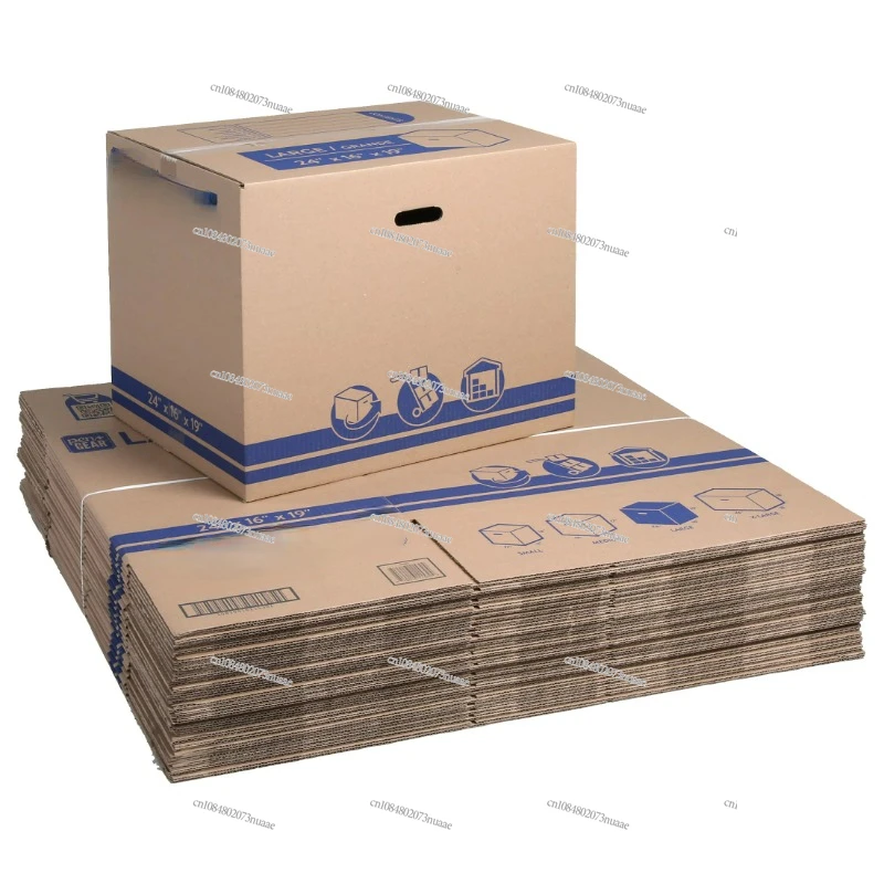 

Pen+Gear Large Recycled Moving and Storage Boxes, 24 in. L x 16 in. W x 19 in. H, Kraft, 25 Count