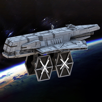 2696pcs(star Battle) Imperial Gozanti-Class Armored Cruiser Spaceship Collection Series Boys Gift Technology Group Toy  Gift