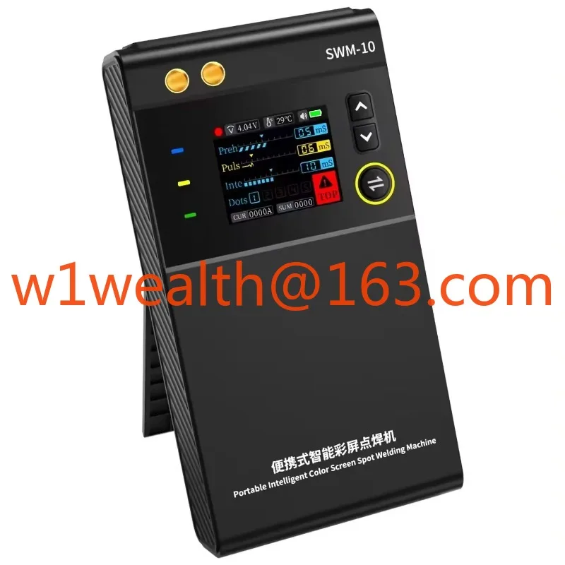 10 Portable Battery Spot Welder DIY Mini Welder 18650 Battery Pack Welding Tool 5000mAh Welding 0.25mm