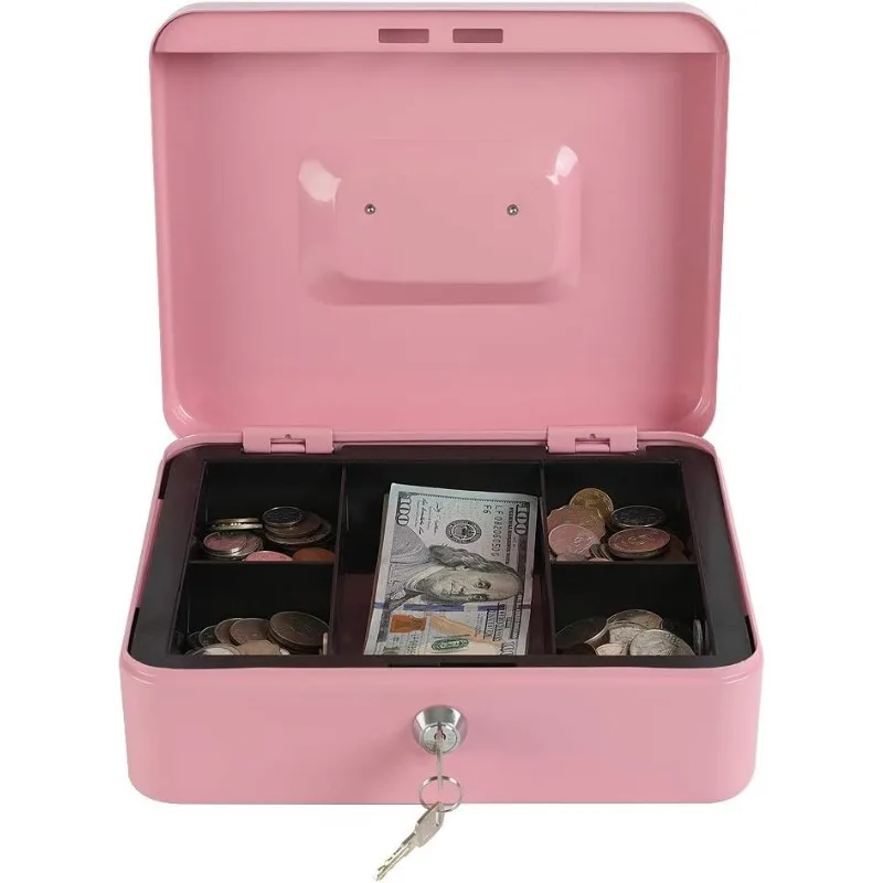 Security Cash box Key Safe Box Key Locker Safe Home Shop Steel Safe Money Box Storage Hidden Coin Money Jewellery