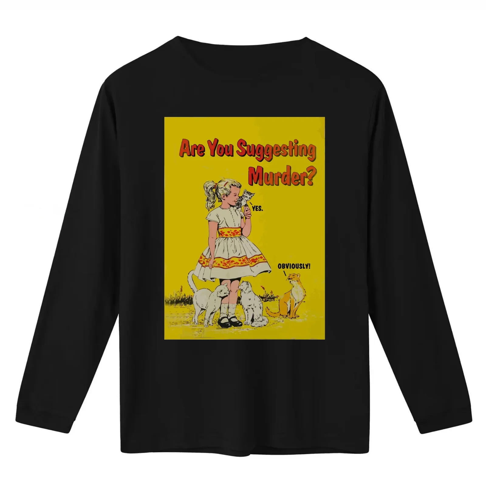 Suggestions T-Shirt Summer Casual Cotton Tee Oversized Streetwear Tops Vintage Graphic Print Loose Fit Short Sleeve