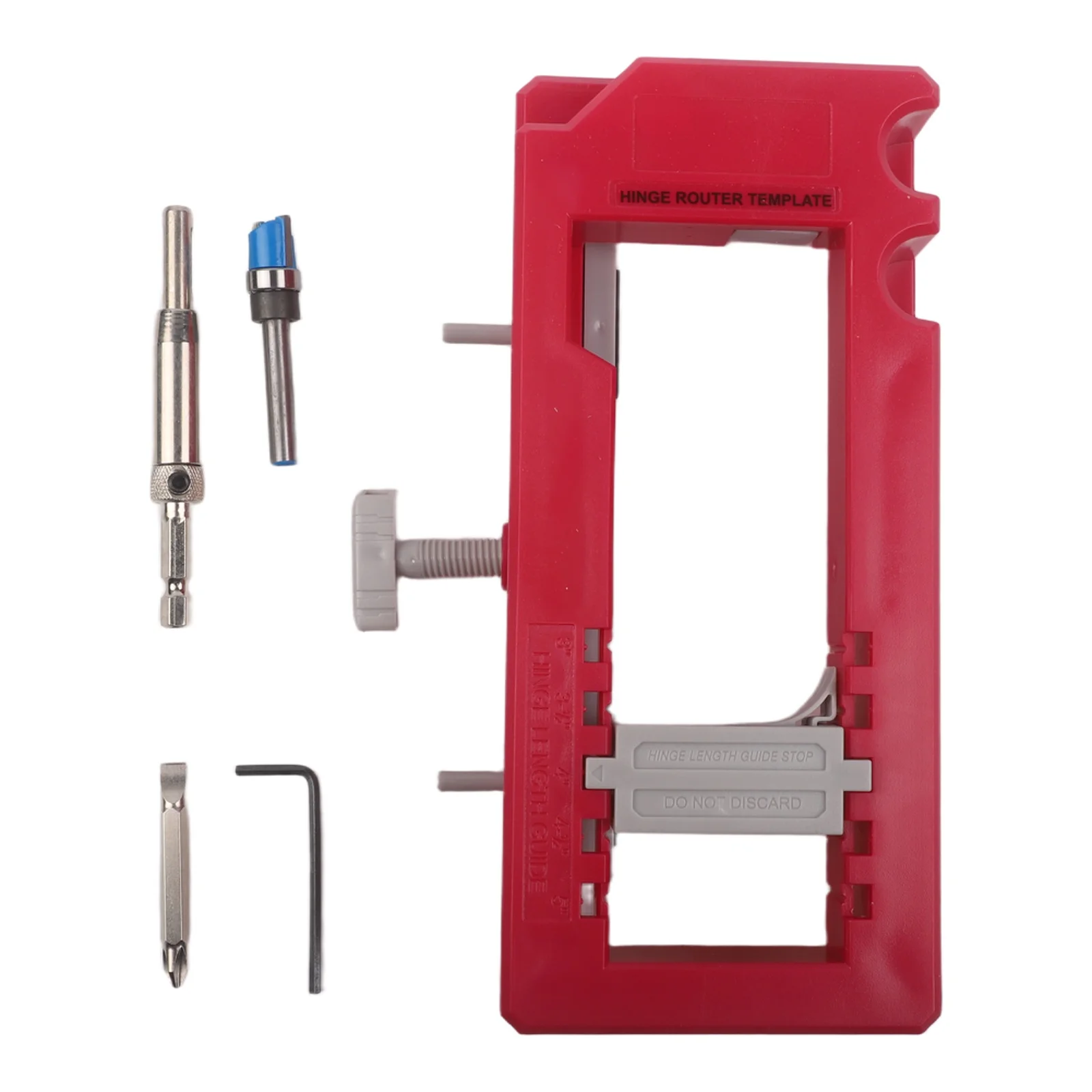 as Shown Precision Router Template Adaptable For Door Thickness Flexibility For Different Radii Silicone Anti-Skid Pads