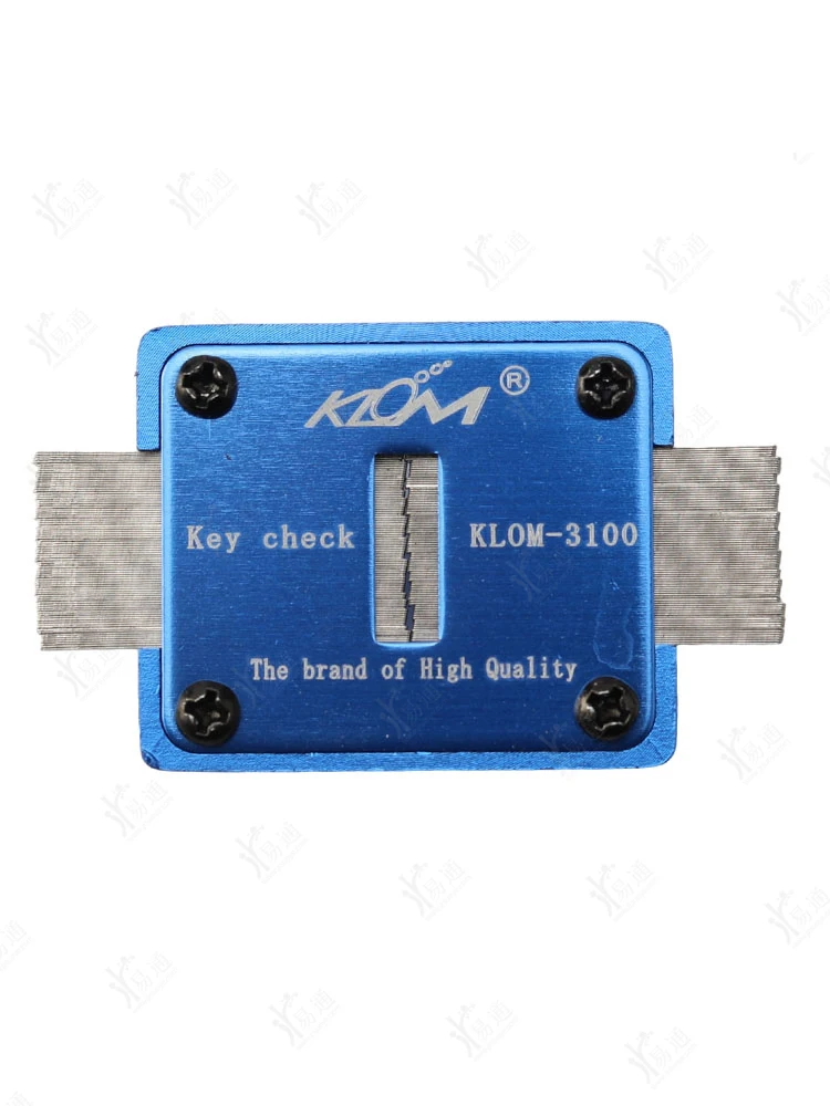 JMCKJ KLOM-3100 KLOM Key Check Locksmith Tools Blank Key Slot Checker High Quality