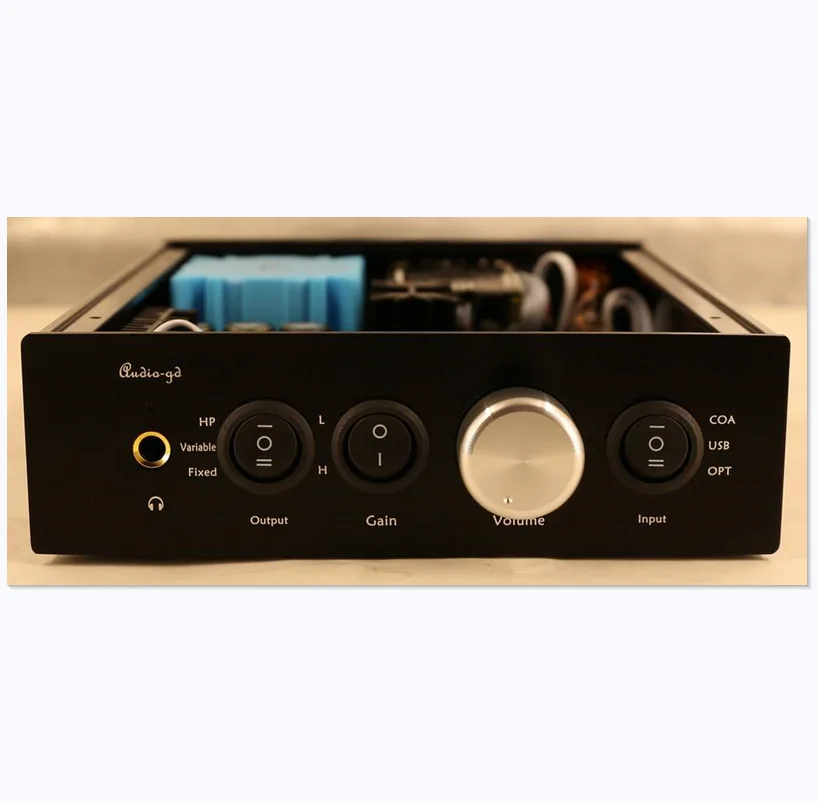 

Audio-GD NFB-11.28 Full Balanced Pre Amplifier Preamp pre amp Pure Class A Single-end or Balance Headphone Earphone Amplifier