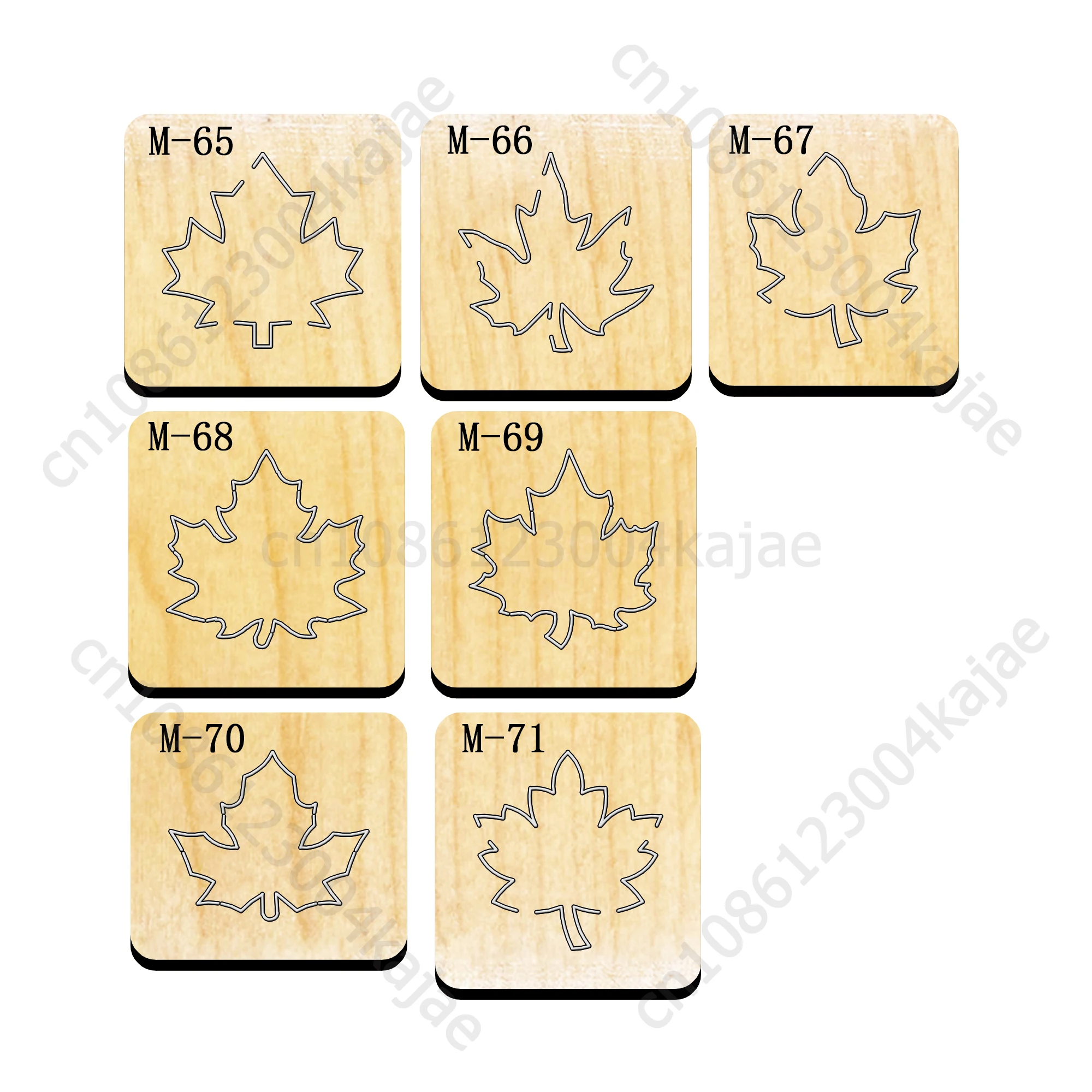 Leaf New Cutting Dies 2024 New Arrivals Scrapbooking 16MM Knife Suitable for Most Wooden Cutting Dies Machines