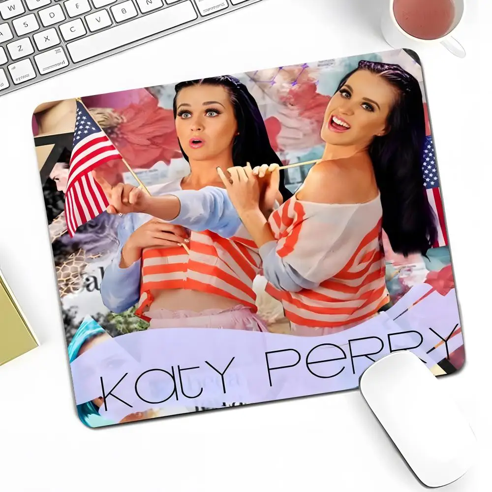 Singer K-Katy P-Perrys MAISTO Mouse Pad Anime Game Mouse Pad High Quality Small Desk Pad Rubber Laptop Desk Pad