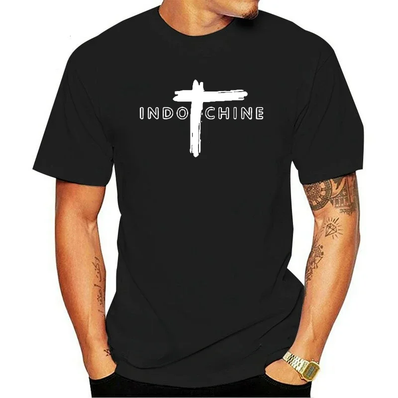 French Rock T-shirt11 - New Indochine Shirt streetwear harajuku men clothing oversized t shirt
