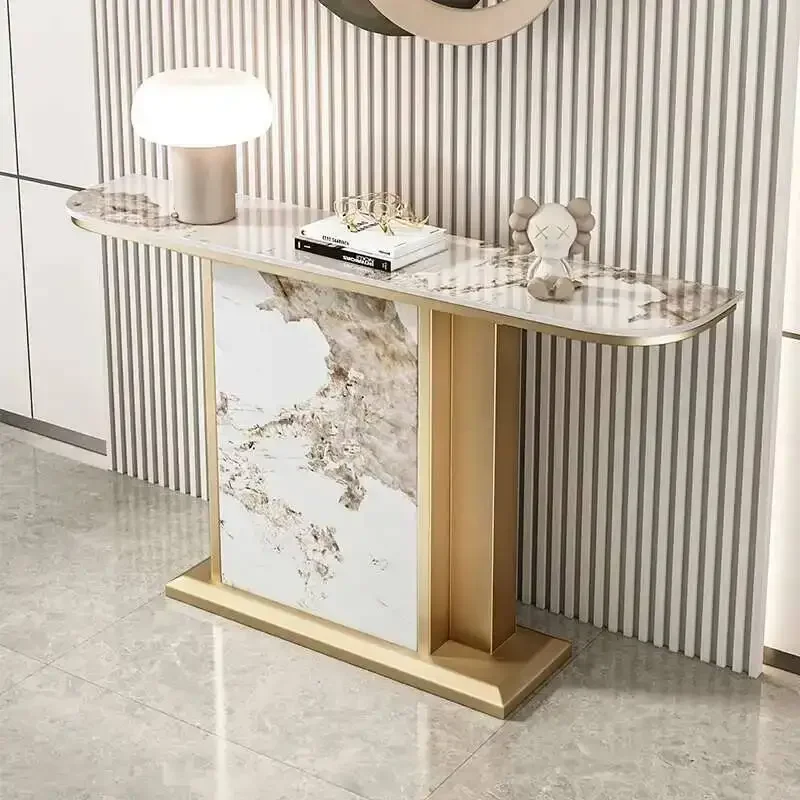 

Unique Modern Classic Console Table Design Nordic Trendy Console Table Elegant Aesthetic Wohnzimmer Tisch Home Furniture