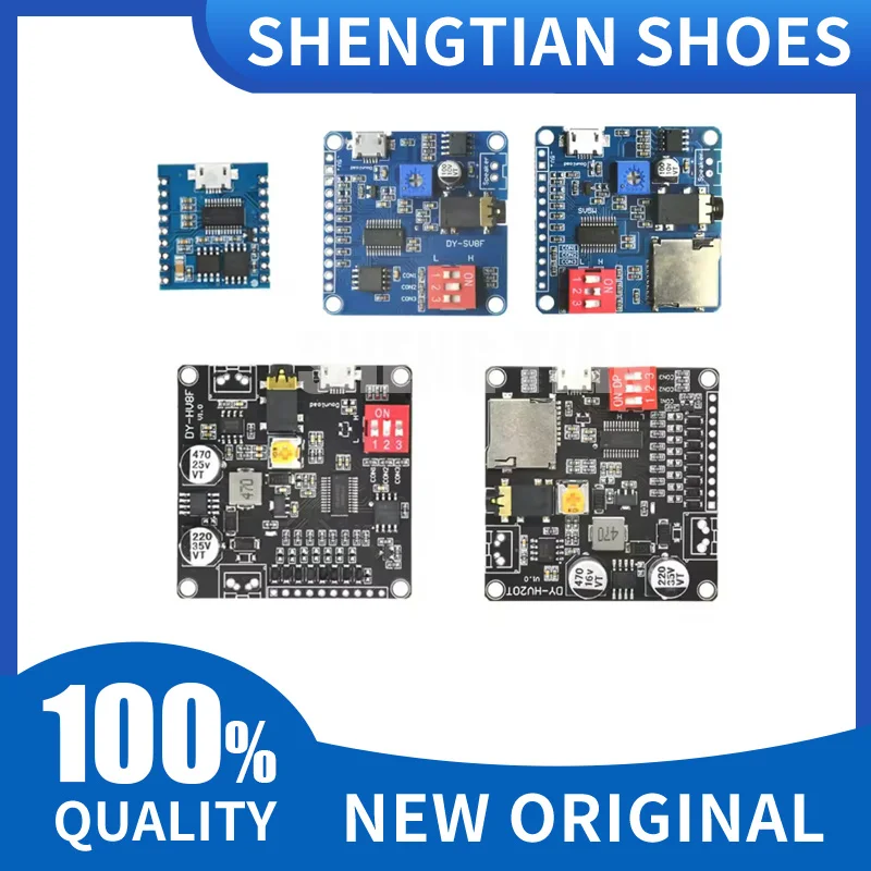 Voice Playback Module MP3 Music Player UART I/O Trigger Amplifier Board DY-SV17F DY-SV5W DY-SV8F DY-HV20T DY-HV8F For Arduino