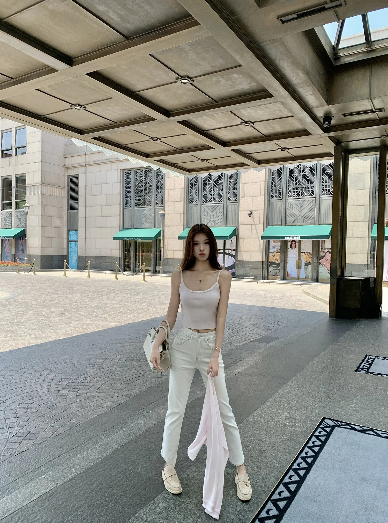 

Женские джинсы Wuuus с высокой талией, прямые, свободного кроя, длиной 7/8, повседневные, с эффектом похудения, весна-лето