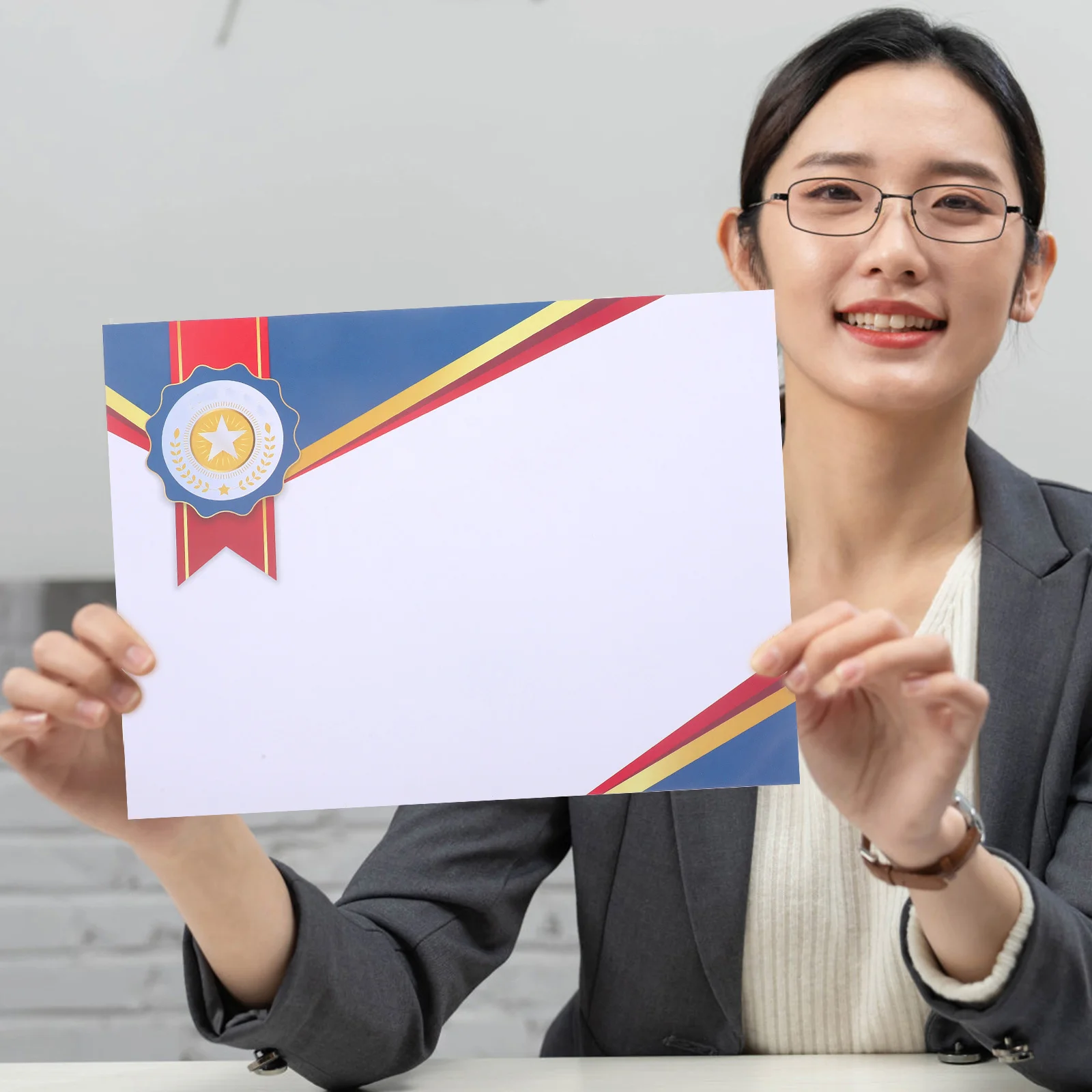 

Пустой сертификат 8,5X11 дюймов, бумага для диплома печати для школьных наградов, декоративная внутренняя бумага, печать сертификатов