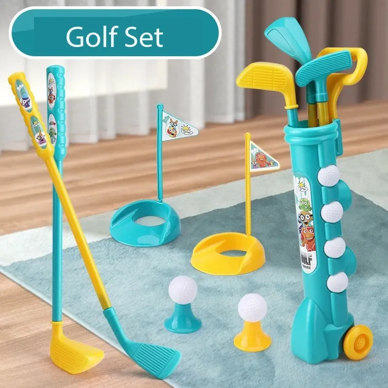 Golf Club Training Toys para crianças, Toddler Ball Game, Indoor e Outdoor Sports Game, meninos e meninas