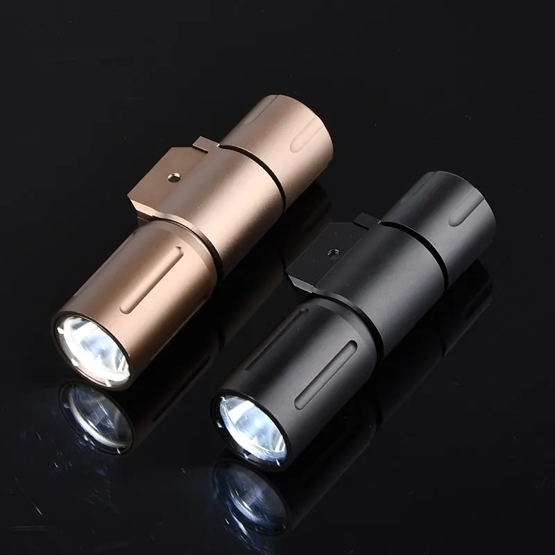 Tactical PDW350 PLHv2 Flashlight 1000Lumens Hunting Wadsn Pdw350 Scout Light Dual Function Pressure Switch Airsoft 20MM Rail