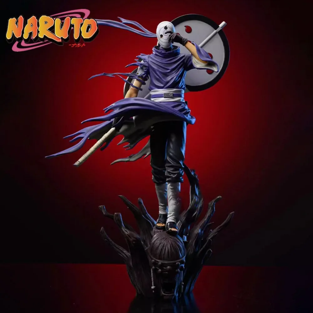 

Naruto Series Gk Figure Ten Years of 100-year-old Uchiha Obito A Feixiao Organization Animation Double-headed Sculpture Model