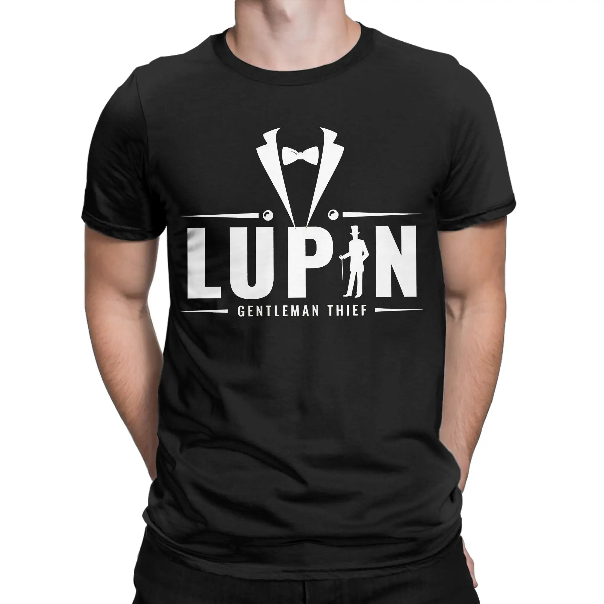 60S Anime Aesthetic Classic Lupin the Third Novelty Graphic 100% Cotton T-Shirt Tops Tees For Men