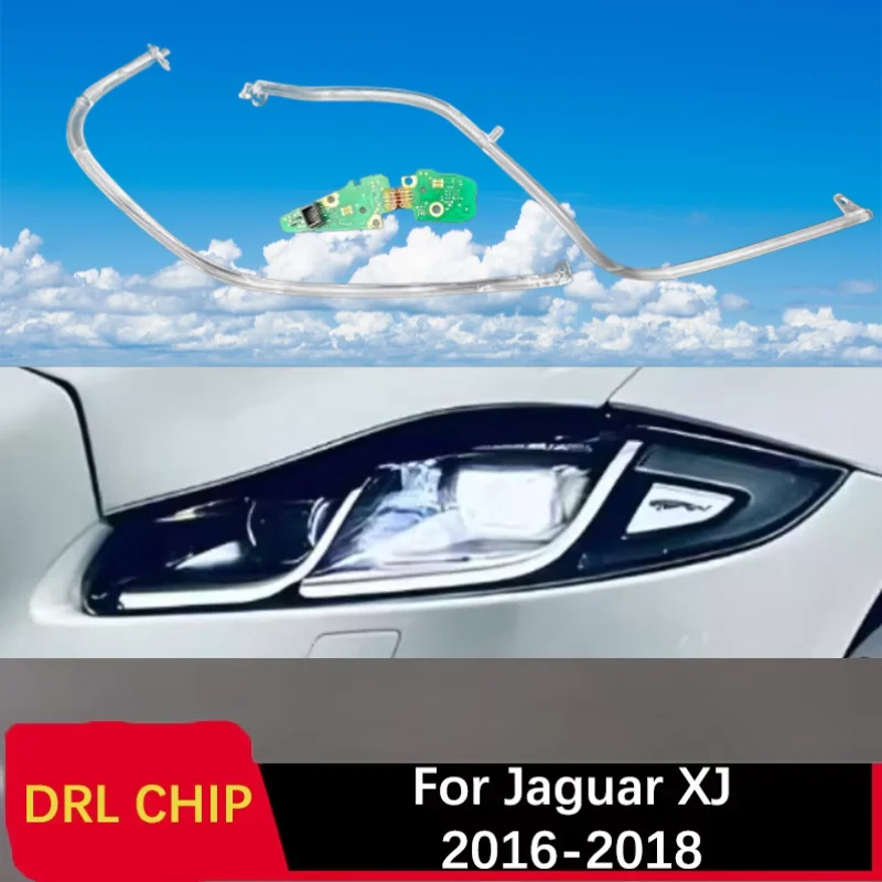 Automotive DRL for Jaguar XJ Ballast Module 2016-2018 White Light Car Daytime Lights DRL CHIP Lamp Tube Circuit Board Angel Eyes