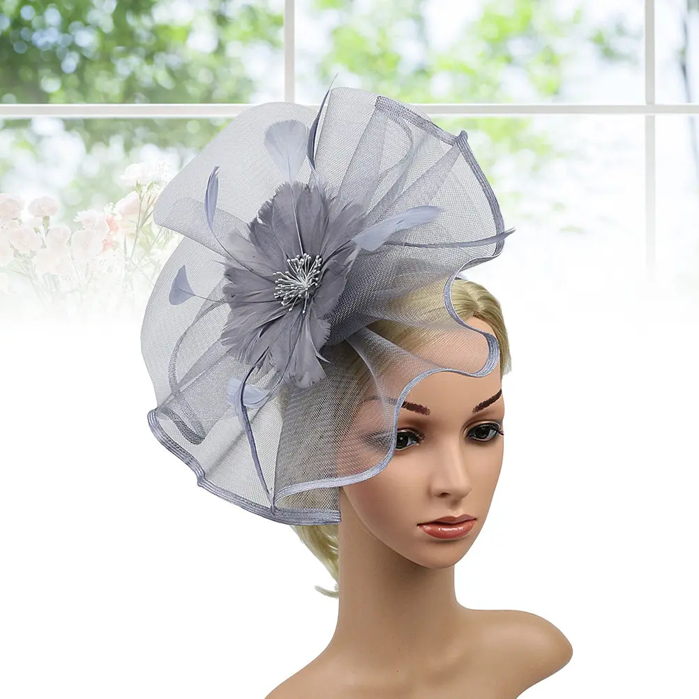 

Стильная повязка для волос (1 шт.) для женщин, для укладки челки, подходит для различных случаев, серый цвет, обруч для волос