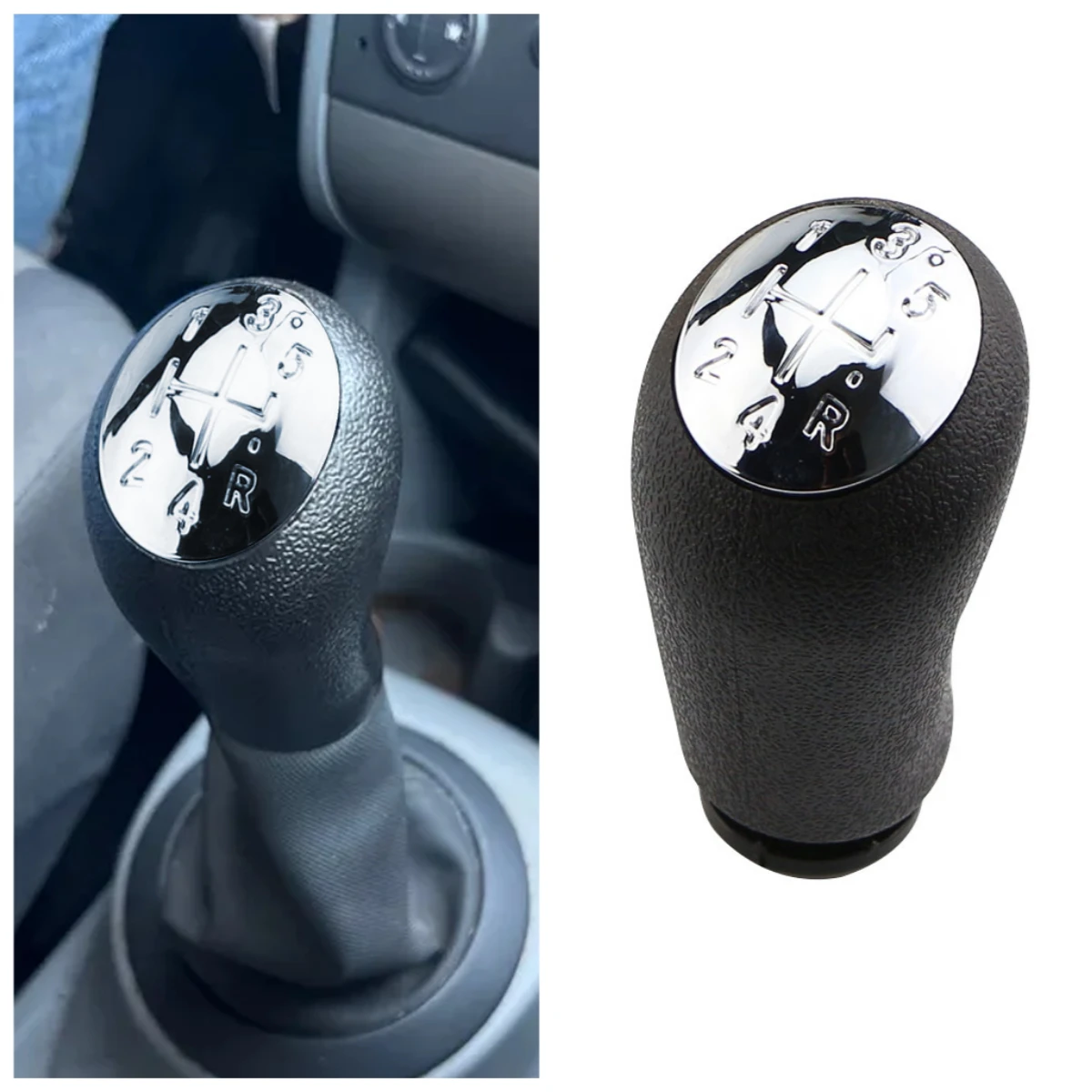 Gear Shift Knob Shift Head Gear Lever Head Auto Parts for Renault Clio 3 Twingo 3 Laguna 2 Modus Dacia Dokker Duster Logan II