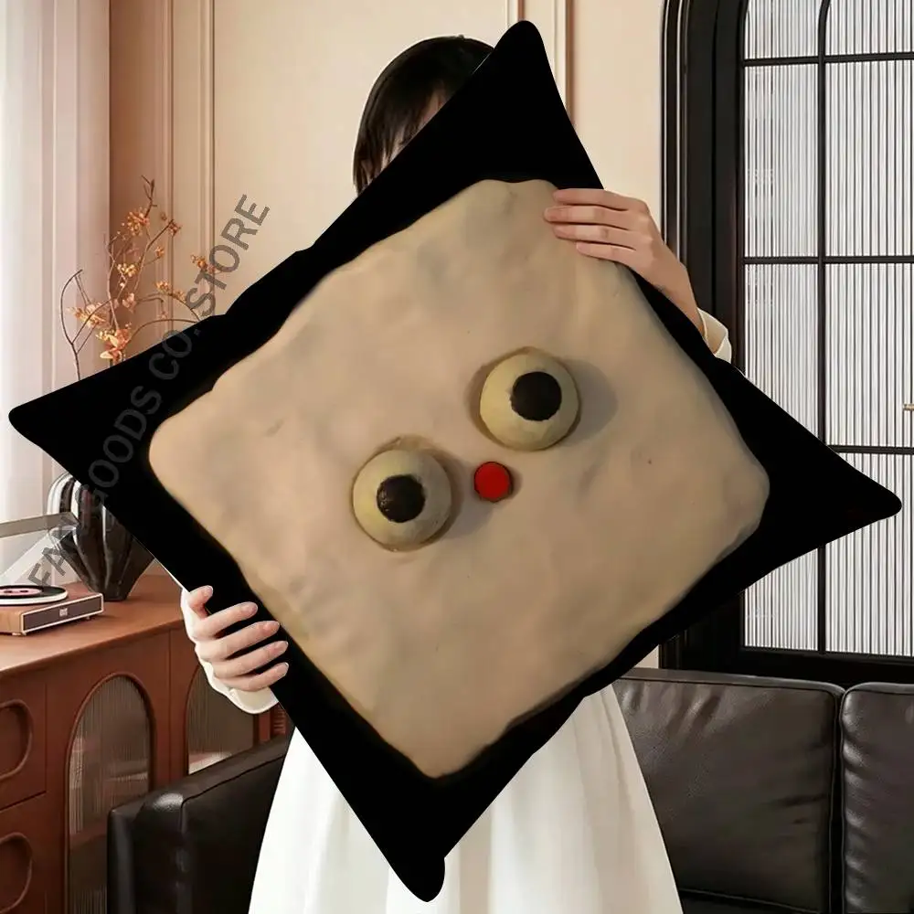 J-Jack Stauber Album Printed Pillow Cover Cushion Case Simple Sofa Pillow Case No Pillow Core