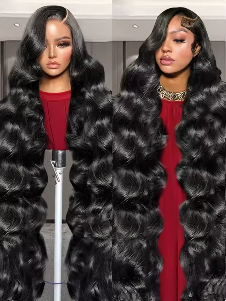 

Rosabeauty 13x6 HD Transparent Body Wave Lace Frontal Human Hair Wig 100% Brazilian 13x4 Lace Front Wig For Women