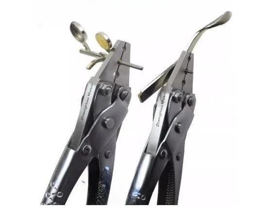 Key shaft rod tube shrink mouth parallel clamp repair tools Saxophone flute clarinet Parallel Swedging Pliers repair tool