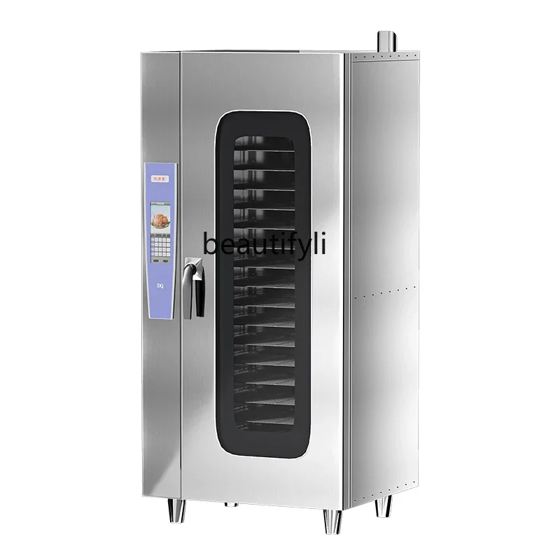 E132 Commercial Steam Baking Oven with Cleaning Multifunctional Electric Oven Kitchen Restaurant Hotel Roasted Duck Furnace