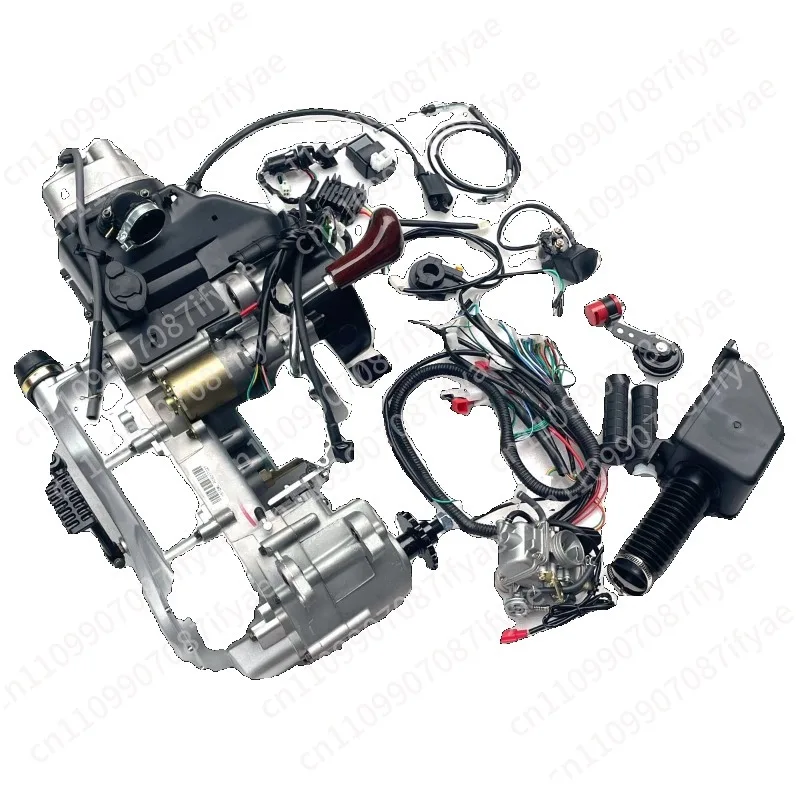 Four-wheeled beach car steel pipe kart motorcycle 150-200CC engine GY6 continuously variable speed built-in reverse gear