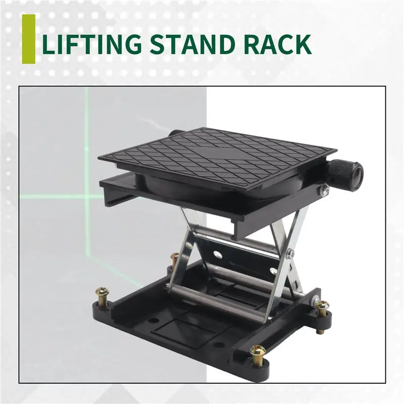 Multifunction 360° Rotating Aluminum Router Table Woodworking Engraving Lab Lifting Stand Rack Lift Platform Woodworking Benches