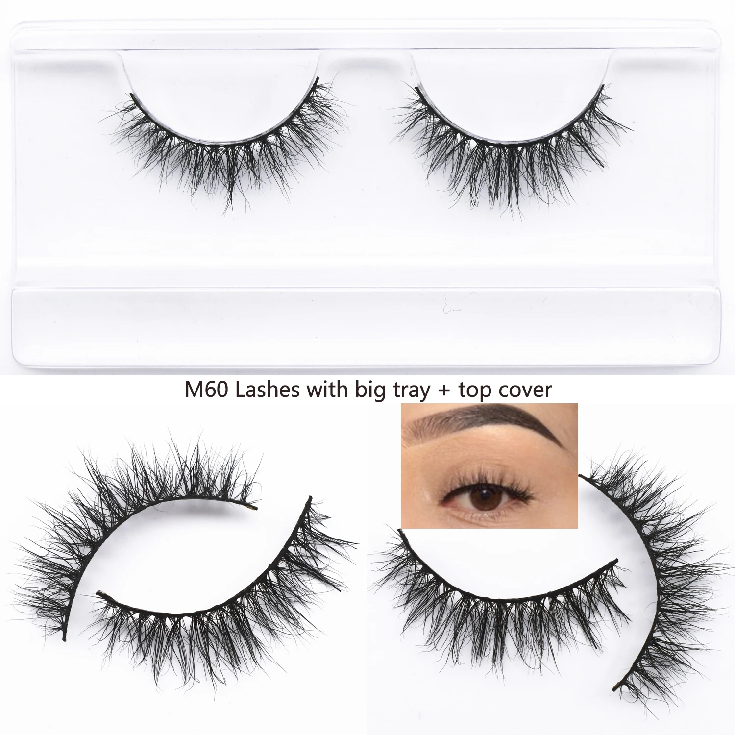 Short Eyelashes 3D Mink Lashes Full Strip Lashes Cruelty Free Luxury Mink Eyelashes Makeup Natural Long Lash Maquiagem Faux Cils