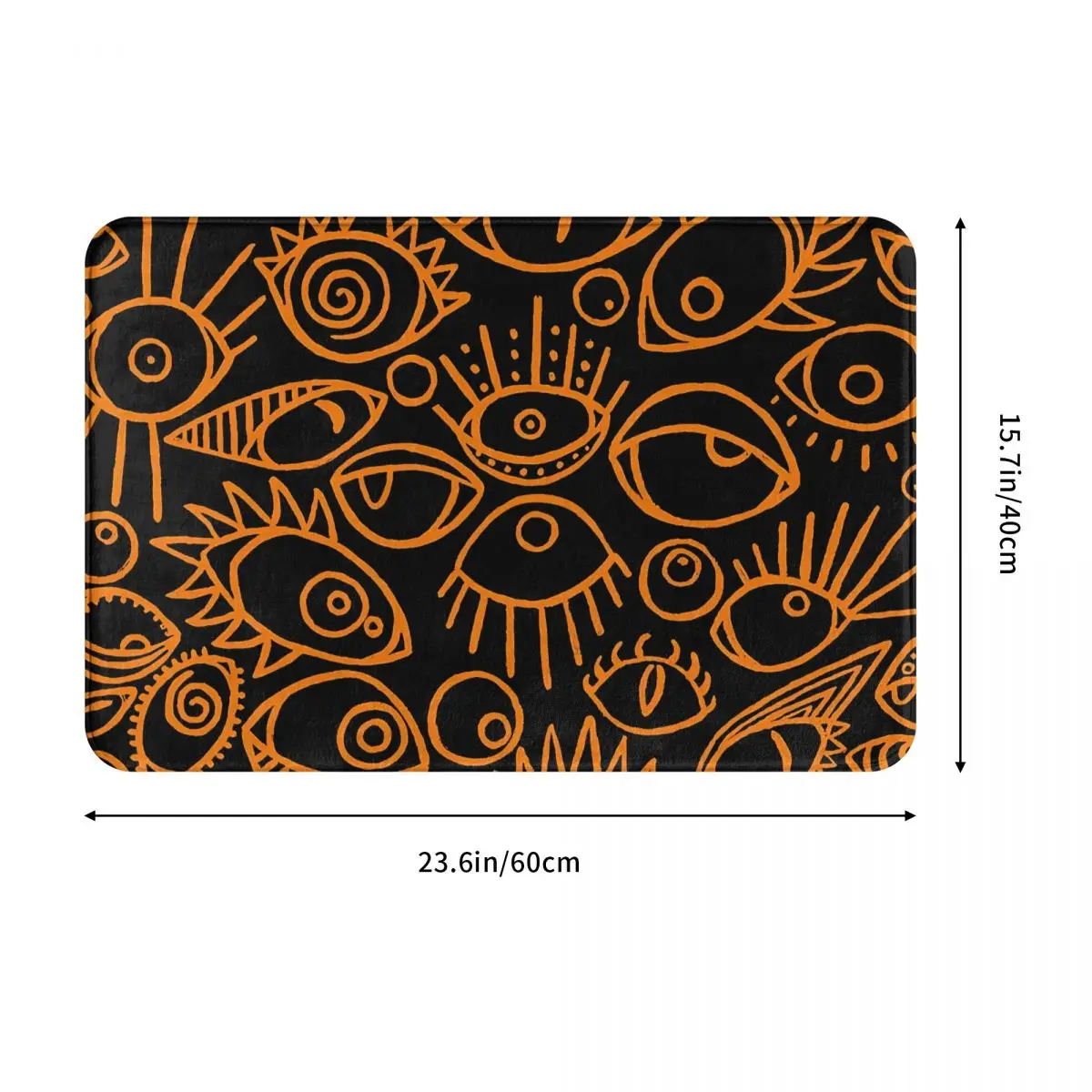 Cthulhu Mythos Bathroom Mat Spooky Sight Doormat Flannel Carpet Balcony Rug Home Decor