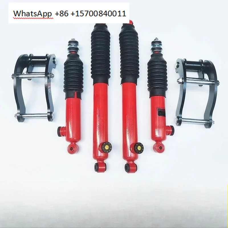Modified raised shock absorber Off-road chassis Front and rear increased by 2 inches Comfortable raised shock absorber kit