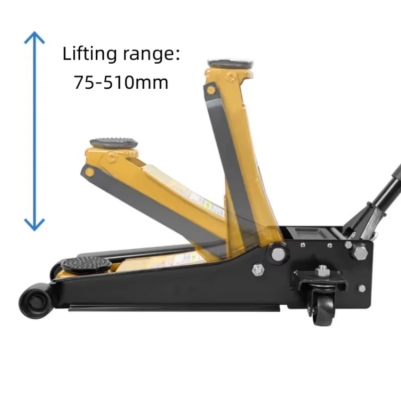 Car Maintenance Lifting Tool Hydraulic Jack 3 Ton Low Profile Floor Jack