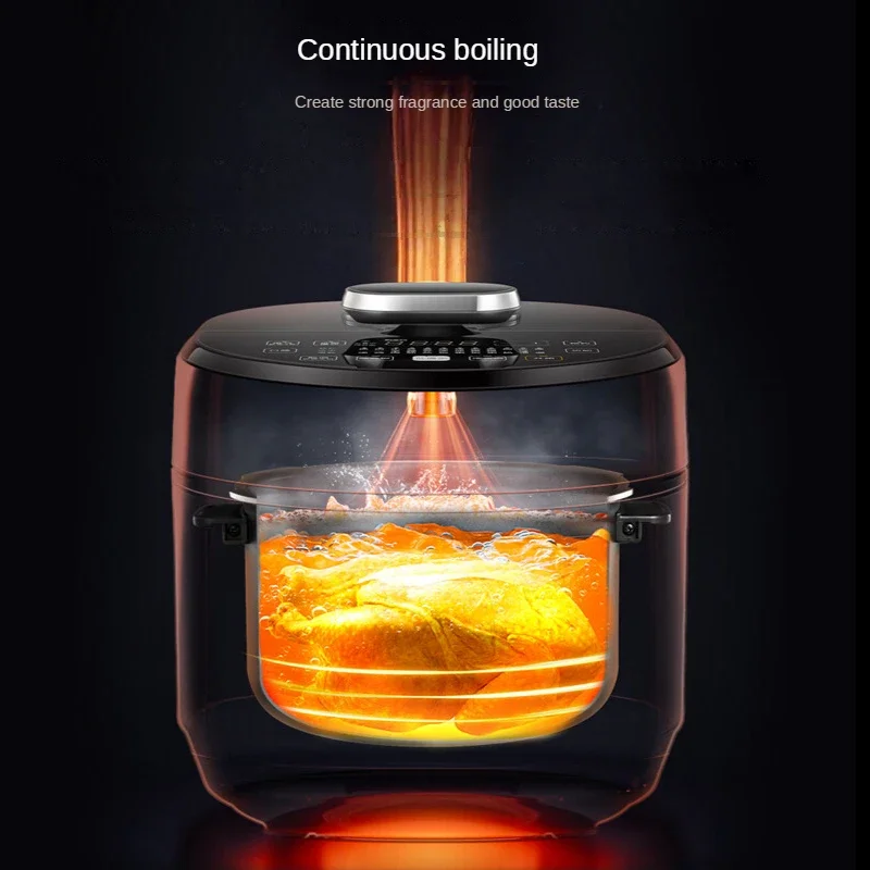 ميديا منخفضة الدهون سلسلة طنجرة الضغط ذكي IH التدفئة 5L جهاز طهي الأرز غير عصا متعدد الأواني الداخلية لمدة 3-6 أشخاص