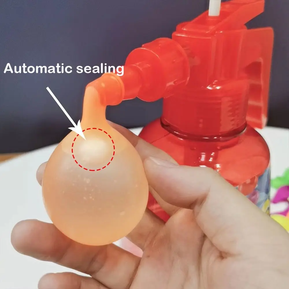 Attività all'aperto Bomba ad aria compressa Pompa per palloncini Piscina di sabbia Giochi d'acqua Palloncini sigillanti automatici Pompa per palloncini ad acqua di grande capacità