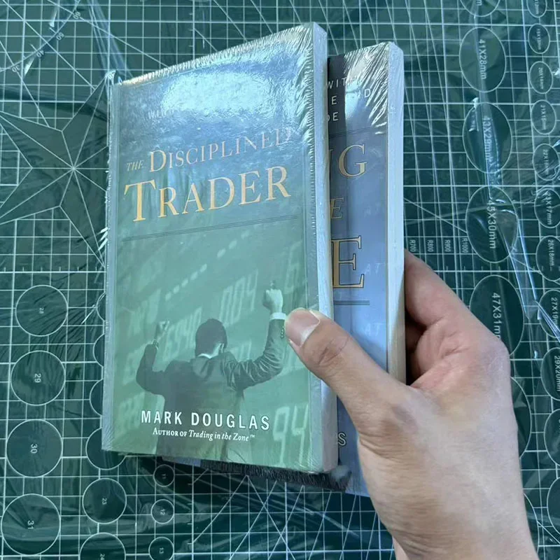 New 2 Books/Set By  in The Zone and The Disciplined Trader Book Paperback in English Mark Douglas Trading