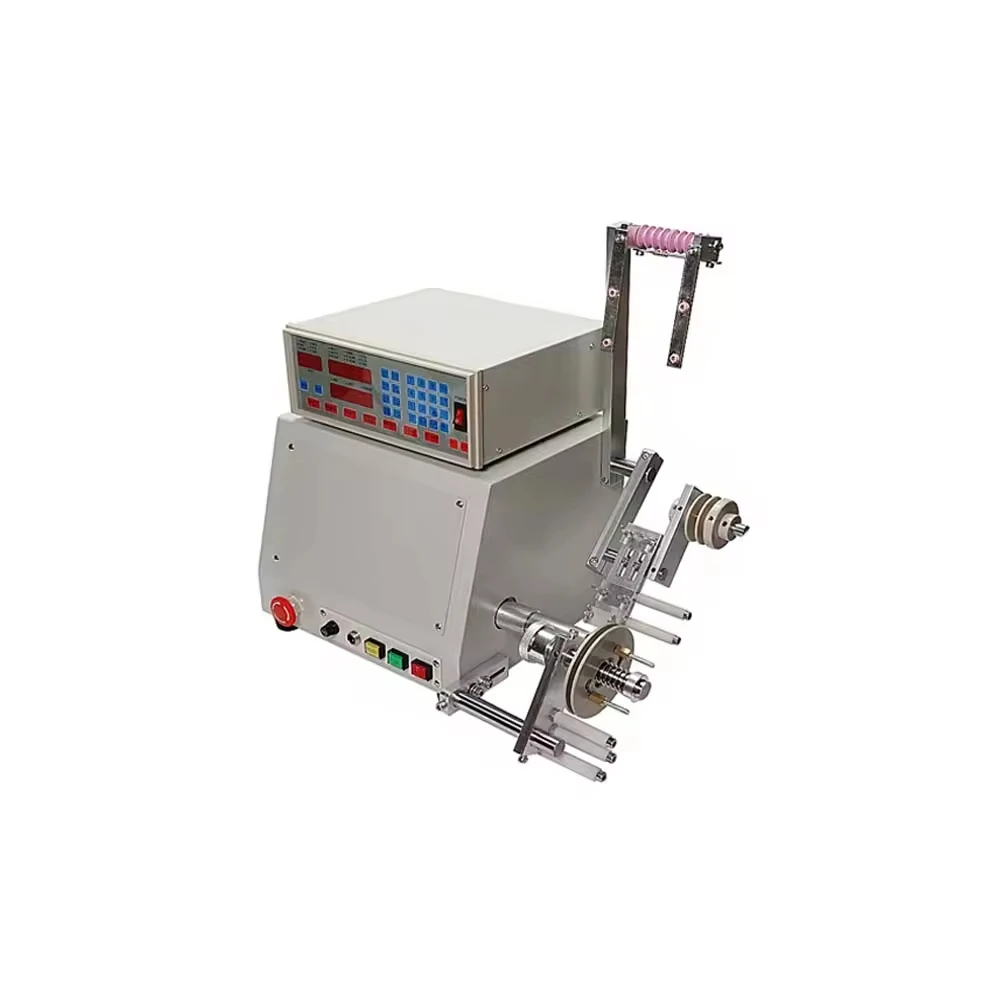 

HL-810 0.03mm-1.2mm Copper Aluminium Steel Wire Winder Speaker Voice Brushless DC Motor Transformer Coil Winding Machine