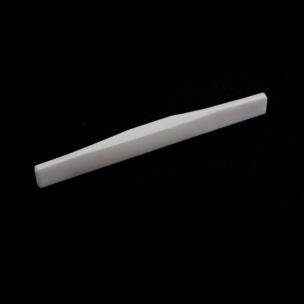 

1pc 75Mm Buffalo Bone Replacement For Acoustic Natural Material Superior Tone Classic Instrument Part Bridge Saddle For Acoustic