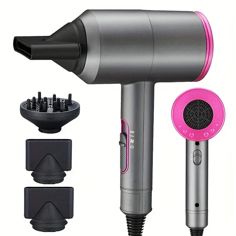 プロ仕様-2400w-フルボディ＆シャインプロ-超軽量-強力-静音-イオンヘアドライヤー-ヘアドライヤー2025-ディフューザー付き