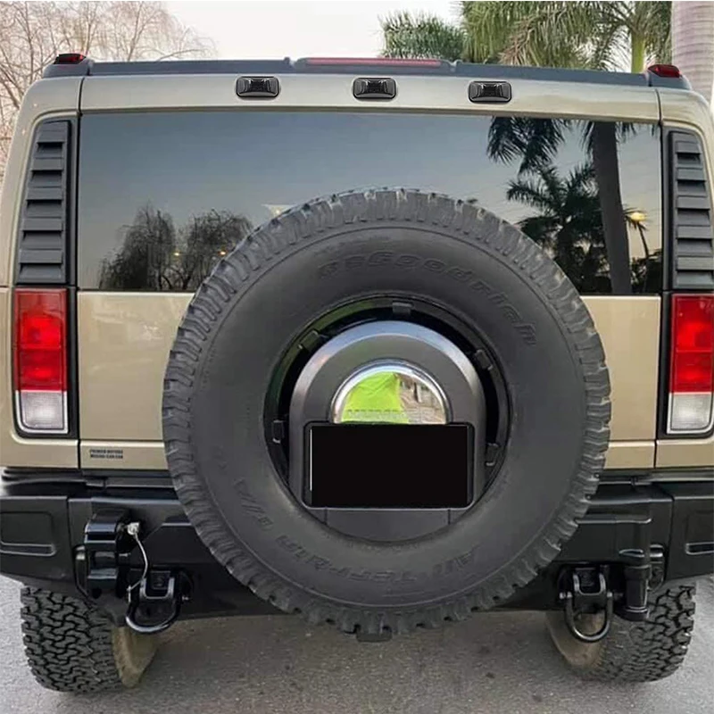 1 Set Smoked Lens Car Front & Rear Cab Roof Marker Light Cover Housings kit For 2003-2009 Hummer H2. For 2005-2009 Hummer H2 SUT