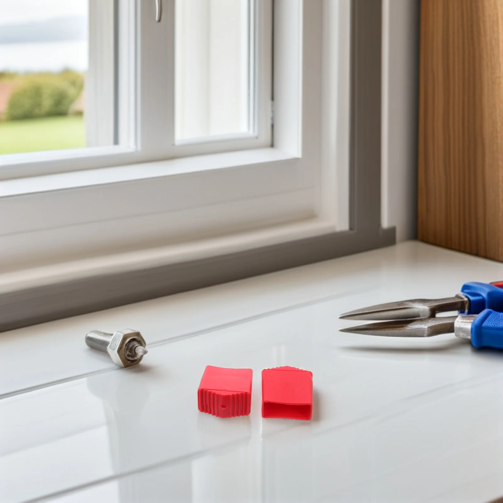 

4Pcs Ladder Rubber Feet Pads Anti-Slip Stabilizer Caps for Step Folding Extension Ladders Ladder Foot Protector Replacement