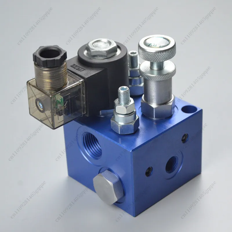 ET02 Hydraulikventilblock, manuell einstellbares Druckventil für Hydraulikstationen und Hebebühnen – Detail 2