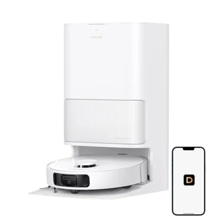 L40s Ultra CE Robot Vacuum and Mop Combo with Self-Emptying Dock 13 000Pa Suction Mop Self-Cleaning and Auto-Raising Ultrasonic