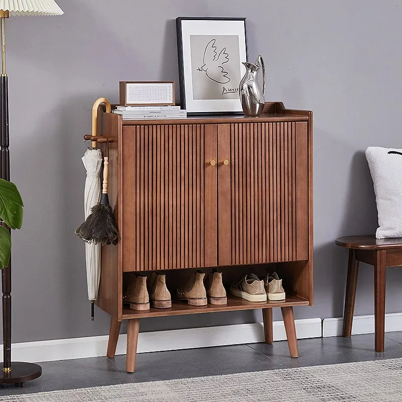 

Cheap Luxury Shoe Cabinet Large Capacity Space Saving Storage Cheap Shoe Rack Design Wooden Archivadores Chinese Style Furniture