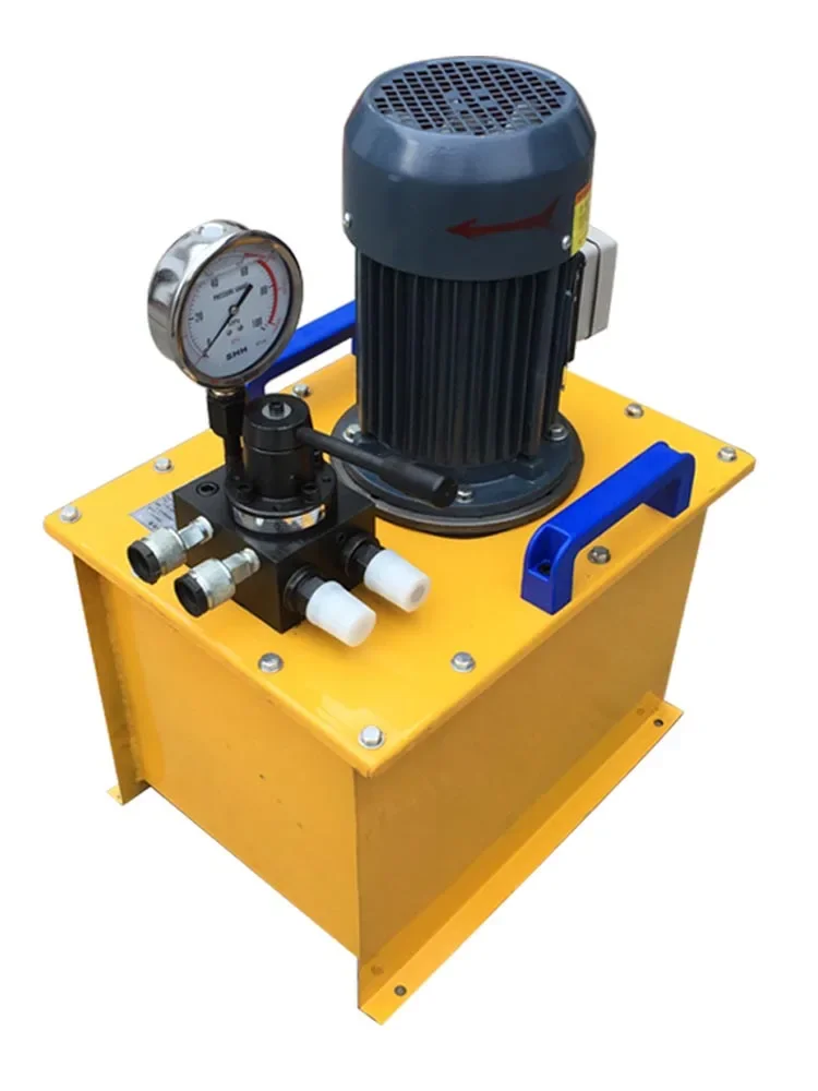 Hydraulic Pump Station 1.5-3 KW Ultra High Pressure Electric Oil Pump Piston Pump 7.5KW63mpa