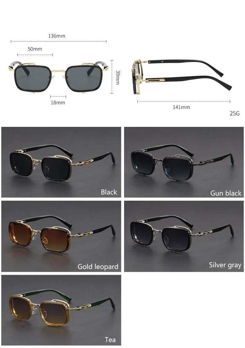 جديد INS العصرية الرجال القيادة النظارات الشمسية الرجعية الشارع التصوير المرايا الزخرفية مرآة مسطحة مرآة طبية قابلة للتخصيص