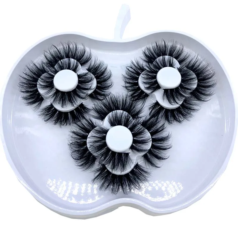 HBZGTLAD 9 Paar 8-25mm 3D Nerz-Wimpern Flauschig und Geschwungen Weich und Locker Maßgefertigte Box mit Natürlich Aussehenden Nerz-Wimpern – Detail 17