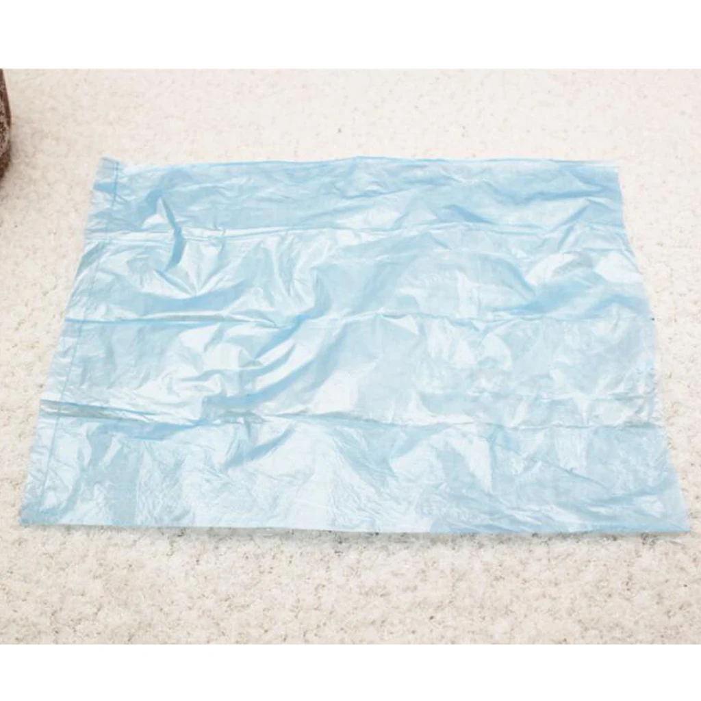 

PE Material Diaper Waste Bags Leak Proof Unscented Disposable Nappy Sacks for Baby Outings Home