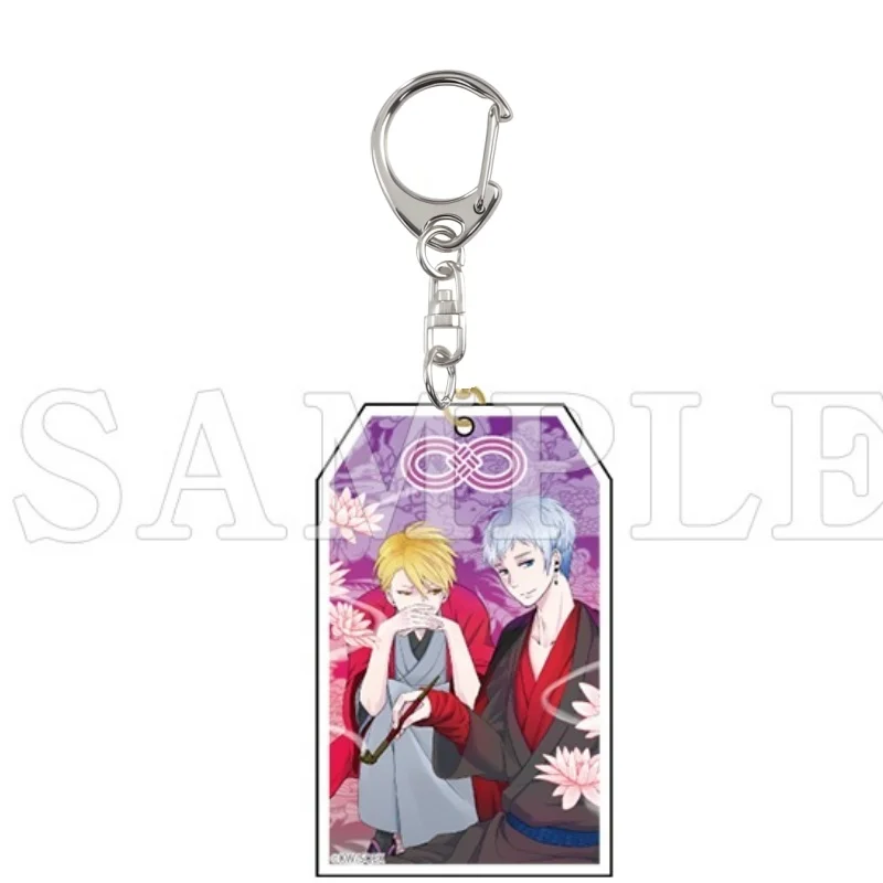 Anime Monochrome Mobius: Rights and Wrongs Forgotten Acrylic Keychain Bag Pendant Cartoon Bag Charm Accessories Collection 6cm