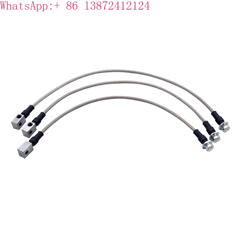 패트롤 Y60Y61프라도 LC80 4500 브레이크 오일 파이프 브레이크 라인 스테인리스 스틸 브레이크 호스 트레일러 히치 개조 자동차 액세서리